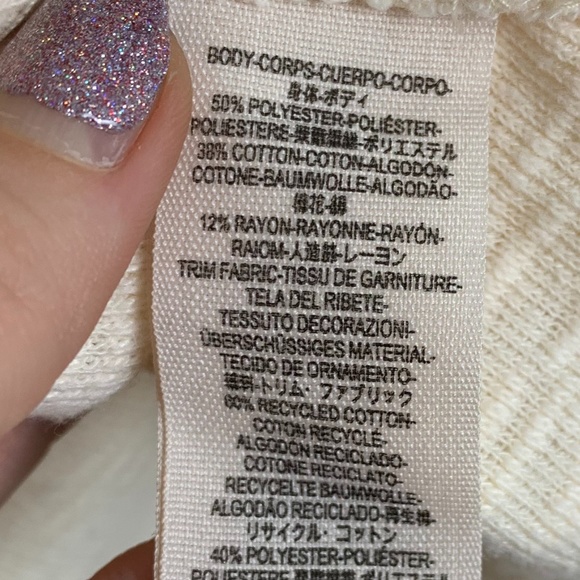 Free People Cream Don't Forget Me Top - Picture 7 of 7